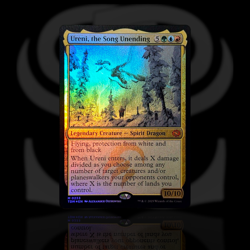 Ureni, the Song Unending •Foil• Mythic Spirit Dragon, Tarkir Dragonstorm MTG TDM - Image 1