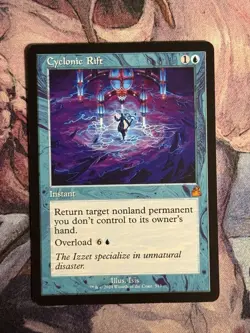 MTG Ravnica Remastered RETRO BORDER M Cyclonic Rift #0313 NM - Image 1