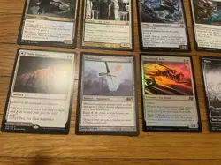 MTG Cards Lot White Rare Uncommon Land Foil + Commons Magic The Gathering Cards - Image 2