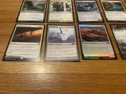 MTG Cards Lot White Rare Uncommon Land Foil + Commons Magic The Gathering Cards - Image 3