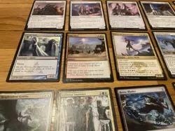 MTG Cards Lot White Rare Uncommon Land Foil + Commons Magic The Gathering Cards - Image 5