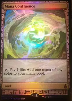 MTG English Mana Confluence NM Foil Zendikar Expeditions - Image 1
