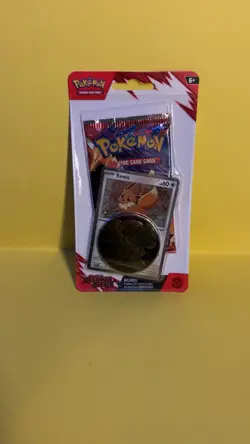 Pokemon Destined Rivals Blister Pack Eevee Promo Factory Sealed New - Image 2