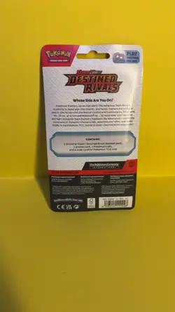 Pokemon Destined Rivals Blister Pack Eevee Promo Factory Sealed New - Image 3
