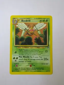 Beedrill 18/75 Rare LP | Pokemon Neo Discovery - Image 1
