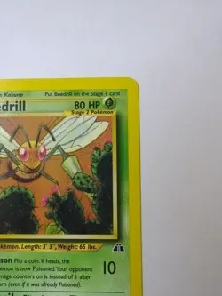 Beedrill 18/75 Rare LP | Pokemon Neo Discovery - Image 2