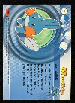 2003 Topps Pokemon Advanced #58 Mudkip - LP - Image 2