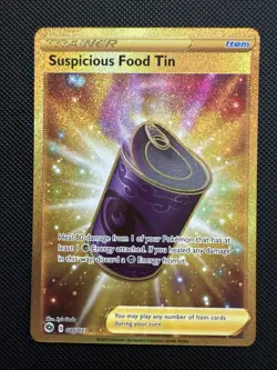 Suspicious Food Tin (Secret) 80/73 Champions Path Holo Sword & Shield Pokemon - Image 1