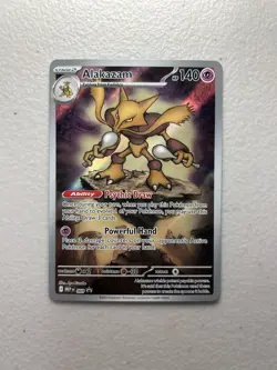 Pokemon Mega Evolution Alakazam 009 Promo NM - Image 1