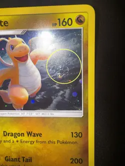 *SWIRL PATTERN* Dragonite Sun And Moon Base Set Pokemon TCG - Image 1