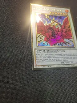 Yugioh Black Rose Dragon MGED-EN026 Premium Gold Rare 1st Edition NM - Image 2