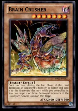Brain Crusher Battle Pack 2: War of the Giants BP02-EN047 MP YuGiOh TCG | Buy 10 - Image 1