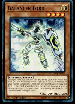 Balancer Lord Structure Deck: Cyberse Link SDCL-EN005 MP YuGiOh TCG | Buy 10 Get - Image 1