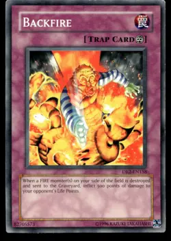 Backfire Dark Revelation Volume 2 DR2-EN158 MP YuGiOh TCG | Buy 10 Get 10 Free - Image 1