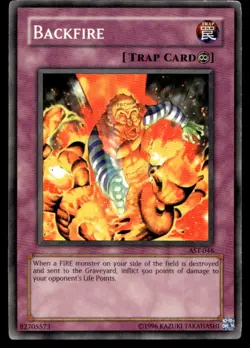 Backfire Ancient Sanctuary AST-046 MP YuGiOh TCG | Buy 10 Get 10 Free - Image 1