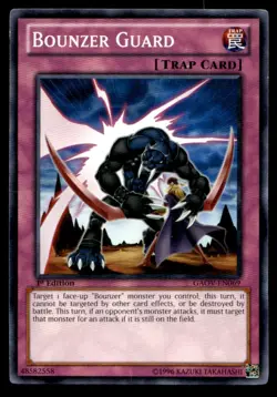 Bounzer Guard Galactic Overlord GAOV-EN069 MP YuGiOh TCG | Buy 10 Get 10 Free - Image 1