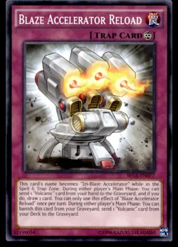 Blaze Accelerator Reload Secrets of Eternity SECE-EN077 MP YuGiOh TCG | Buy 10 G - Image 1