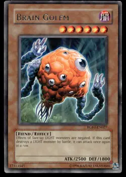 Brain Golem Raging Battle RGBT-EN027 MP YuGiOh TCG | Buy 10 Get 10 Free - Image 1