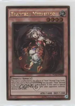 Traptrix Myrmeleo Unlimited YuGiOh Premium Gold: Return of the Gold #PGL2-EN037 - Image 1