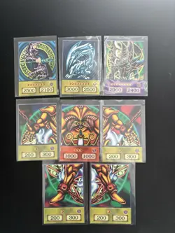 Yugioh Custom Fan Made Cards Exodia, Dark Magician, Blue-Eyes White Dragon - Image 1