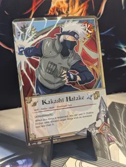 Kakashi Hatake [Assassinate] - 1293 - Promo Naruto CCG TCG Rare Holo Foil Card - Image 3