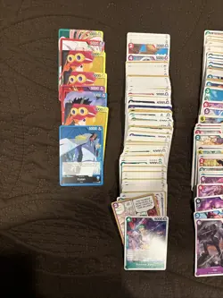 One Piece OP-12 Legacy Of The Master 258 Card Lot! See Description For Details! - Image 2