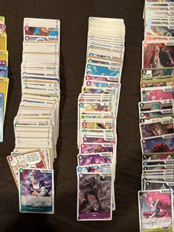 One Piece OP-12 Legacy Of The Master 258 Card Lot! See Description For Details! - Image 3