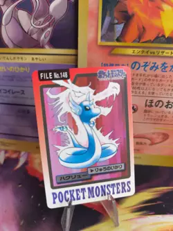 Pokemon Karte Card japanese carddass Pocket monsters 1997 Dragonair Dragonir Exc - Image 1