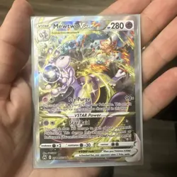 Pokemon Mewtwo VSTAR TCG Crown Zenith Ultra Rare Holo Card GG44/GG70 - Image 1