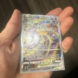 Pokemon Mewtwo VSTAR TCG Crown Zenith Ultra Rare Holo Card GG44/GG70 - Image 2