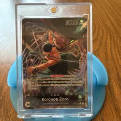 Roronoa Zoro Parallel OP12-020 L Legacy of the Master ONE PIECE Card ENGLISH - Image 1