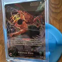 Roronoa Zoro Parallel OP12-020 L Legacy of the Master ONE PIECE Card ENGLISH - Image 4