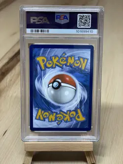Pokemon Surging Sparks Gouging Fire SVP 151 Prerelease Promo Staff Card PSA 9 - Image 3
