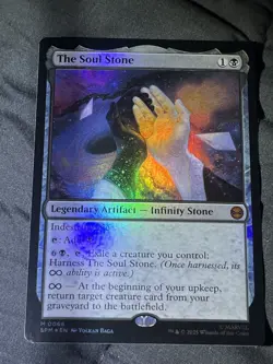 MTG Magic The Gathering The Soul Stone 0066 Holo Foil Rare TCG Card NM CLEAN!! - Image 1