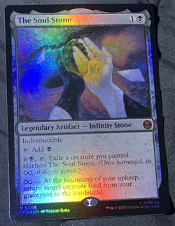 MTG Magic The Gathering The Soul Stone 0066 Holo Foil Rare TCG Card NM CLEAN!! - Image 2