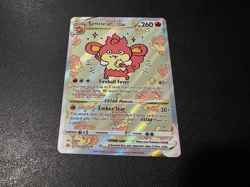 Pokemon Simisear VStar GG37 Crown Zenith Galarian Gallery Full Art Card NM - Image 1