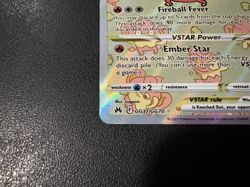 Pokemon Simisear VStar GG37 Crown Zenith Galarian Gallery Full Art Card NM - Image 5
