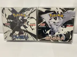 Pokemon Card Japanese Black Bolt and White Flare Booster Box Set of 2 Sealed - Image 1
