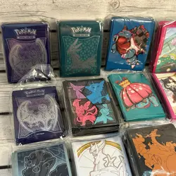 Pokemon Card Sleeves Assorted Mixed Count Lot - Used/Opened Preowned - Image 3
