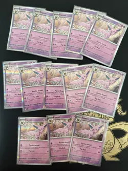 Pokemon TCG : 033/131 Espeon : Holo Rare Card Bundle: Prismatic Evolutions - Image 1