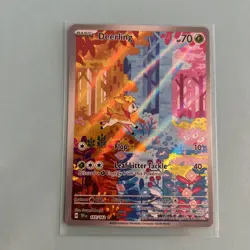 Pokemon Deerling TCG S & v Temporal Forces Holo Illustration Rare Card 165/162 - Image 3
