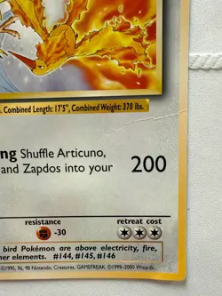 Pokemon Promo Articuno Moltres Zapdos Jumbo Oversized Card - Image 5