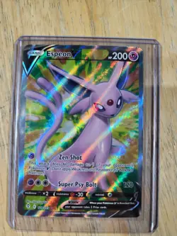 Espeon V 179/203 Full Art Evolving Skies Ultra Rare Pokemon Card NM - Image 1