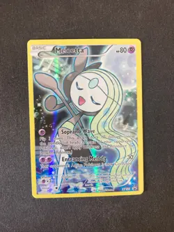 Meloetta XY120 Promo Generations Mythical Collection Pokemon Card Near Mint - Image 1