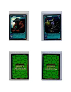 Lot Of 12 2004 TMNT TCG Unleashed 1st Edition Unplayed NM Cards Attack Character - Image 5