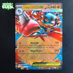 Mega Lucario ex 077/132 - Mega Evolution - Double Rare - Pokemon Card - Image 1