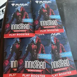 Magic The Gathering Innistrad Remastered 5x Sleeved Play Booster Pack - Image 3