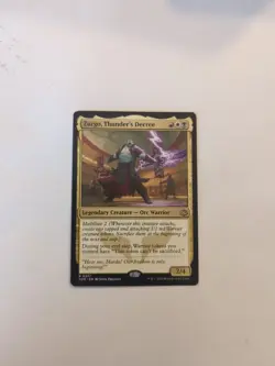 Zurgo, Thunder's Decree Tarkir: Dragonstorm Regular NM MTG - Image 1
