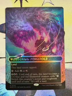 2025 MTG Edge Of Eternities Wandering Fumarole Borderless Foil #45 - Image 1