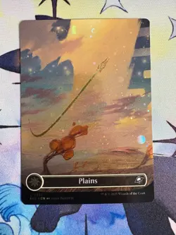2025 MTG Edge Of Eternities Plains Galaxy Foil #367 - Image 1